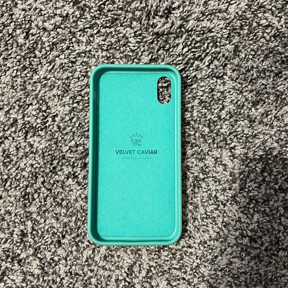 Velvet Caviar iPhone XR Jade Marble Case - Picture 3 of 3